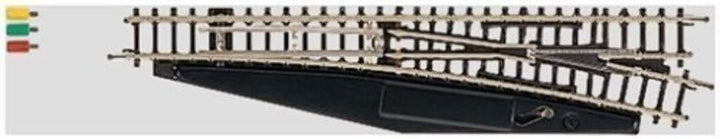 Märklin 8563 - El. Weiche rechts r490 mm, Inhalt 1 Stück, Spur Z