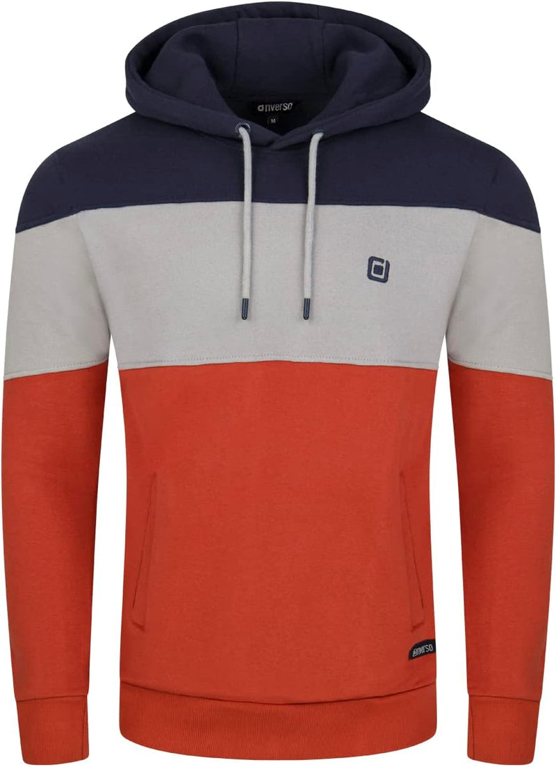 riverso Herren Kapuzenpullover RIVRemo Hoodie Sweatshirt Pullover Kapuze Kängurutaschen Regular Fit