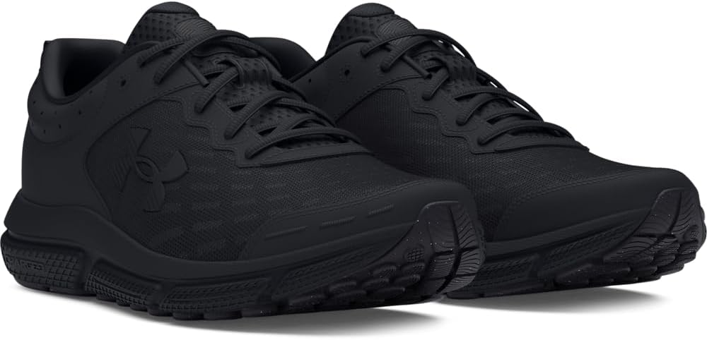 Under Armour Herren Ua Charged Assert 10 Laufschuhe 43 EU Schwarz, 43 EU Schwarz