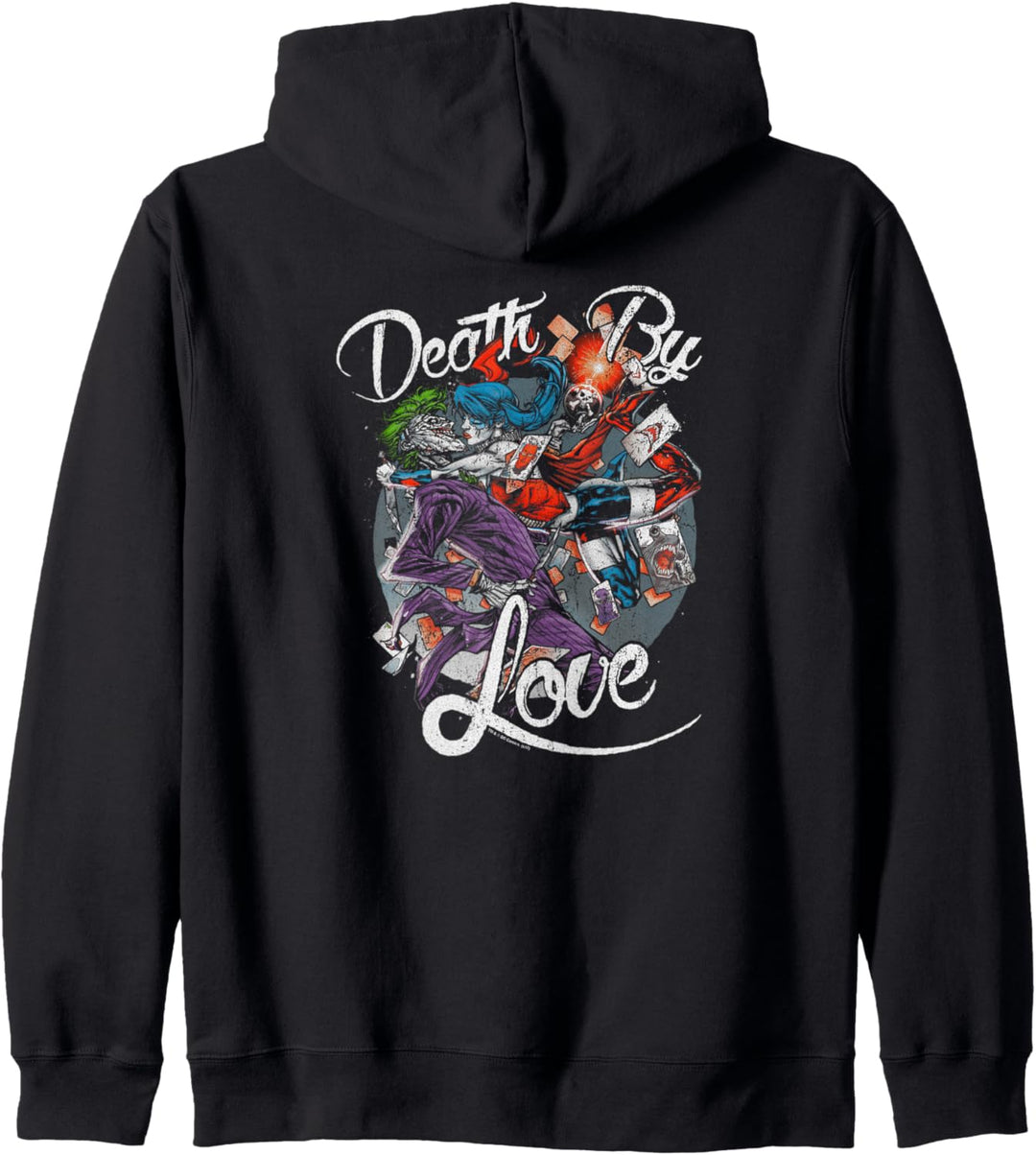 Harley Quinn Joker Death By Love Kapuzenjacke