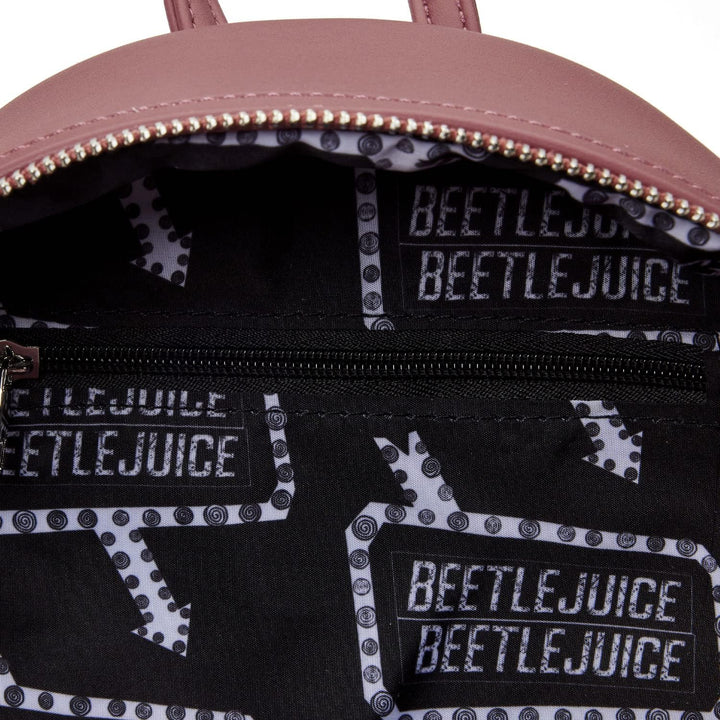 Loungefly Beetlejuice Handbook for the Recently Deceased Womens Double Strap Shoulder Bag Purse