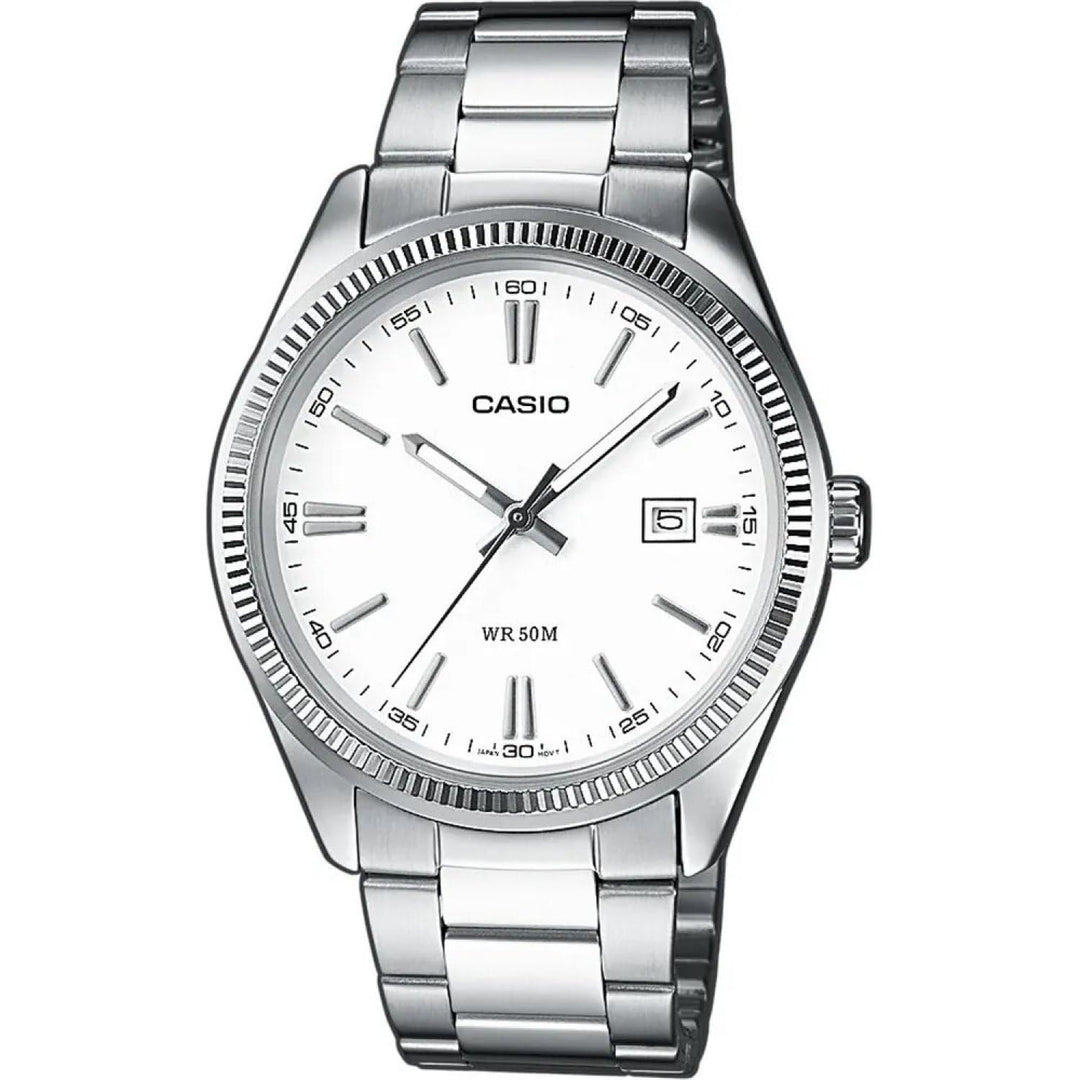 Casio Collection Damen Armbanduhr LTP-1302PD Weiss, Weiss