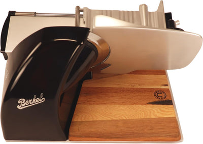 Berkel Aufschnittmaschine Home Line 200 Plus in schwarz - Küchenschneidemaschine inkl. Messerabnehme