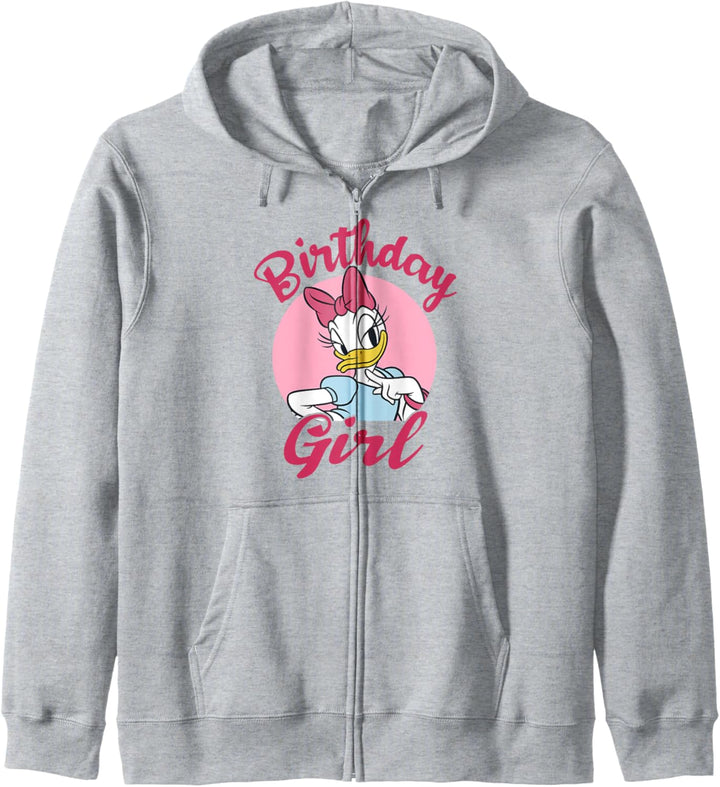 Disney Mickey And Friends Daisy Duck Birthday Girl Kapuzenjacke