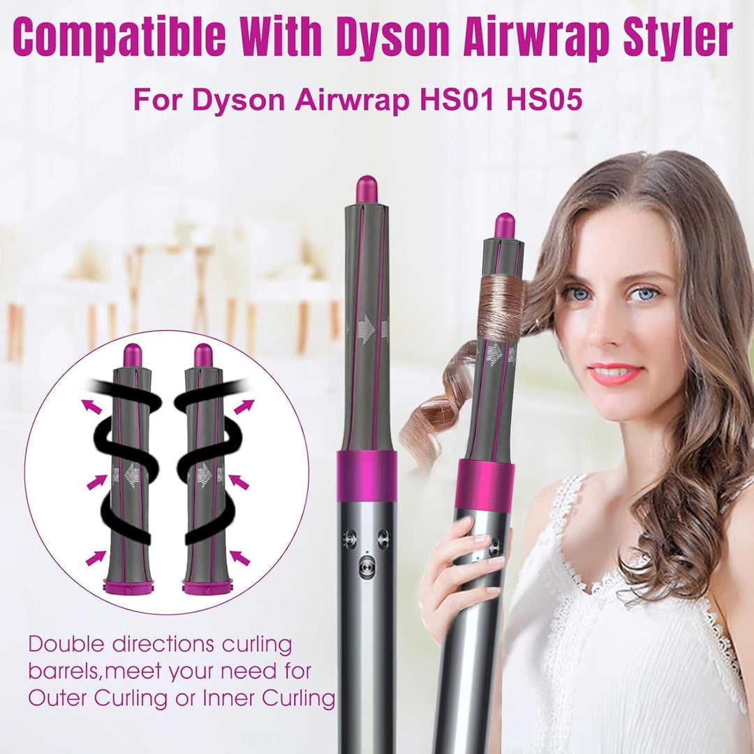 Chuancheng Stück 30 mm lange Lockenwickler, kompatibles Haarwerkzeug für Dyson Airwrap Styler Zubehö