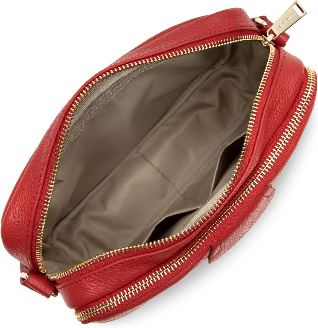 Lancaster Unisex Dune Stofftasche Rouge, Rouge