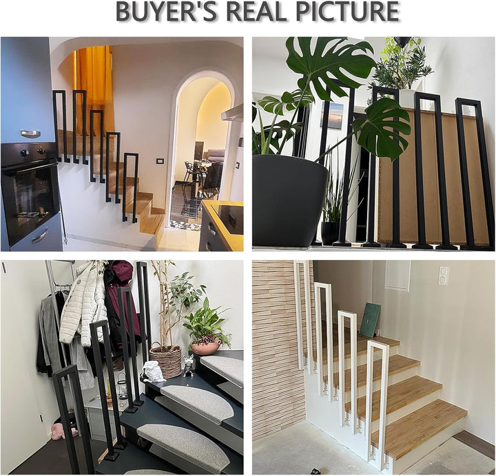 U-FöRmige GeläNder Treppe, TreppengeläNder Innen, Handlauf, Metal Drinnen/RaussEn, Nordic Modern sch