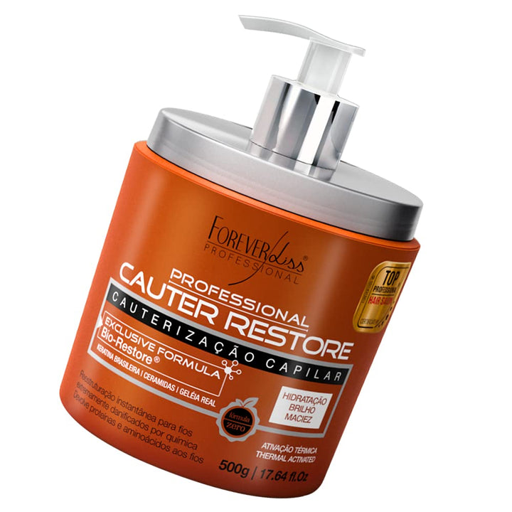 Forever Liss Cauter Restore Formaldehyde-free Treatment Cauterização Capilar 500g/17.6 oz