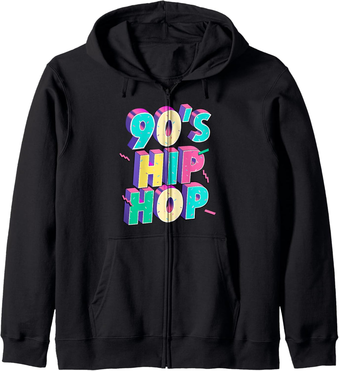 90er Hip Hop frischer Retro Kapuzenjacke