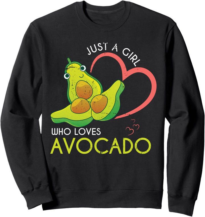Nur ein Mädchen das Avocados liebt Keto Lifestyle Avocado Sweatshirt