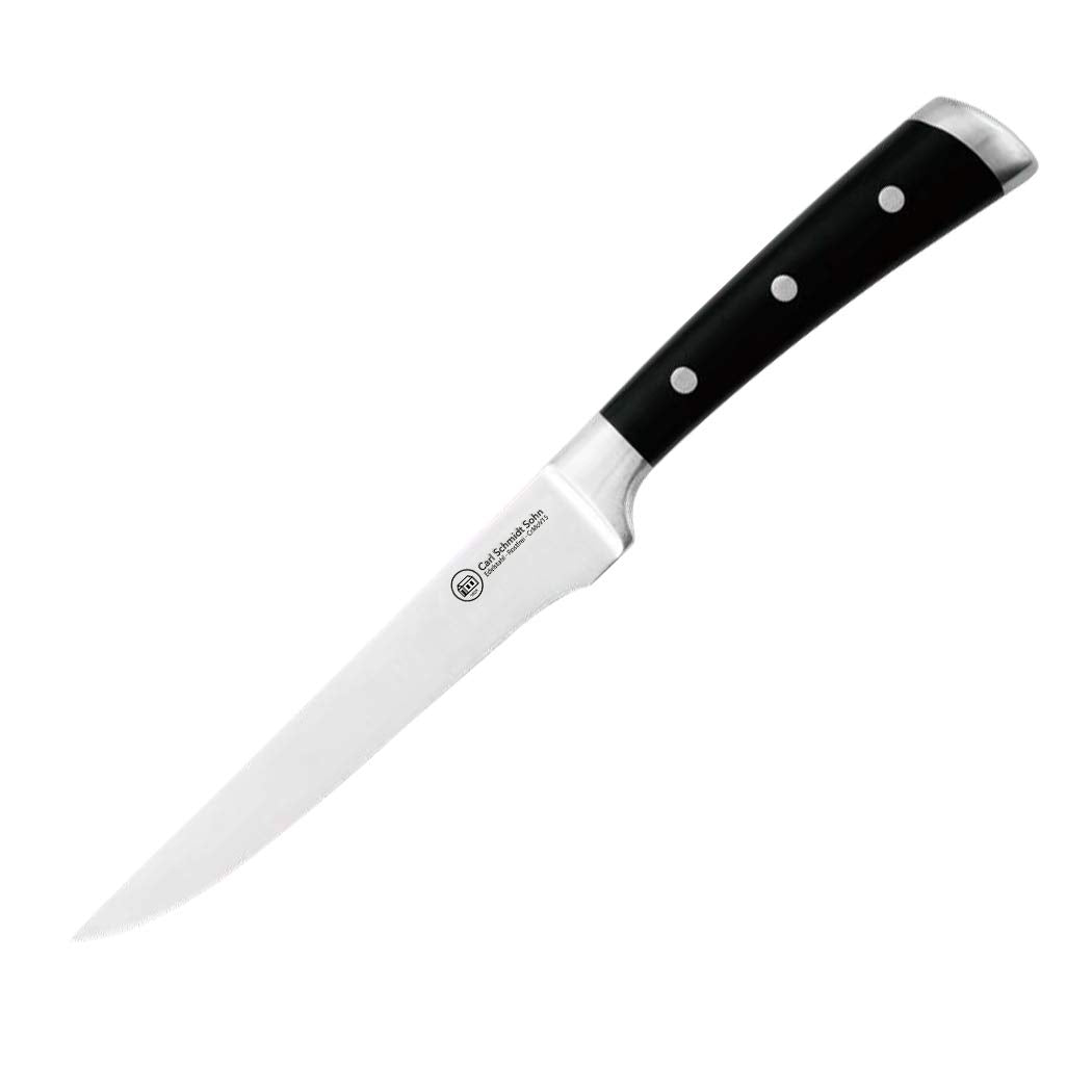 CS Kochsysteme 037994 Schneidwaren, Edelstahl, schwarz, 14 x 8,30 x 1,4 cm 14 cm Schwarz, 14 cm Schw