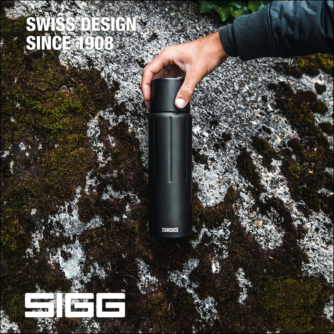 SIGG - Isolierte Trinkflasche - Thermoflasche Gemstone IBT - Mit Tasse - Auslaufsicher - Federleicht