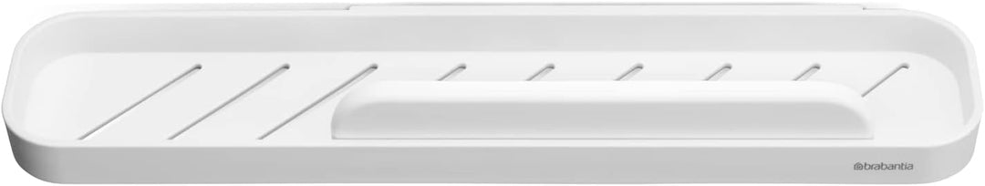 Brabantia - Mindset Duschablage mit Abzieher - Einfache Aufbewahrung - Hygienisches Wasserabflusssys