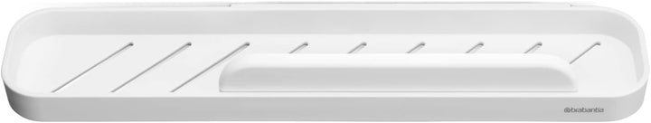 Brabantia - Mindset Duschablage mit Abzieher - Einfache Aufbewahrung - Hygienisches Wasserabflusssys