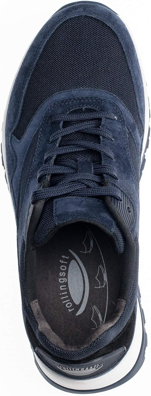 Pius Gabor Herren Sneaker Low, Männer Halbschuhe,Wechselfussbett 46.5 EU Blau, 46.5 EU Blau