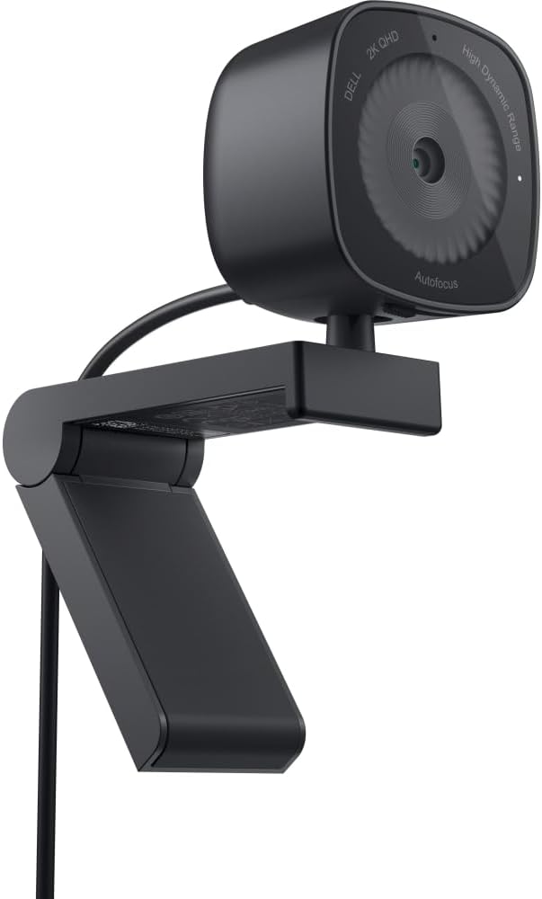 Dell Webcam WB3023-2K QHD/FHD/HD Auflösung, Sony Sensor, f2.0 Blende, Gesichtserkennung, Mikrofon mi