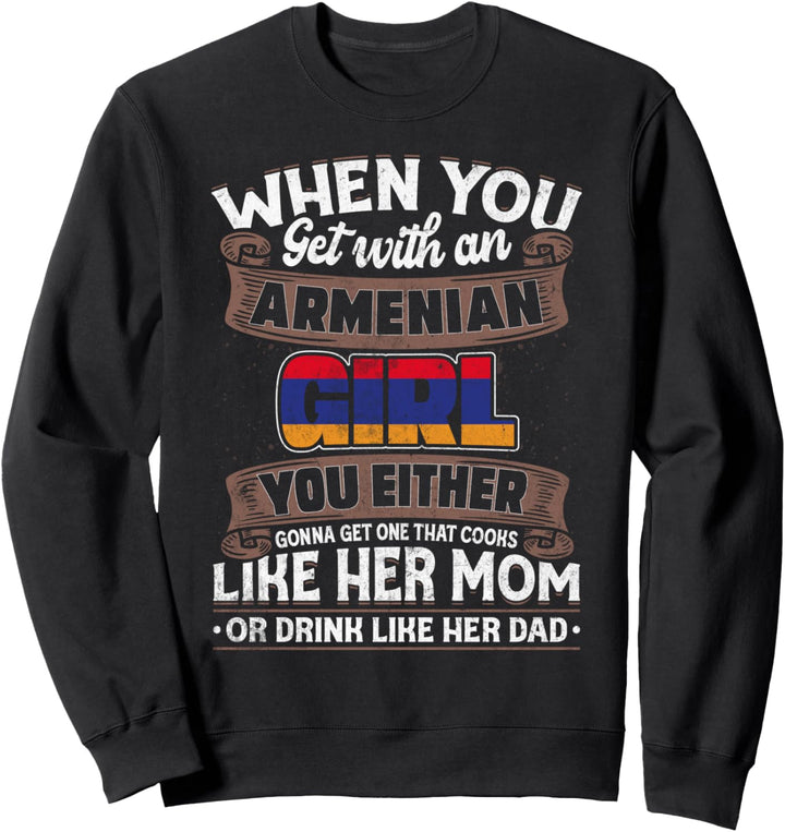 Armenien Design Armenier Männer & Frauen Sweatshirt