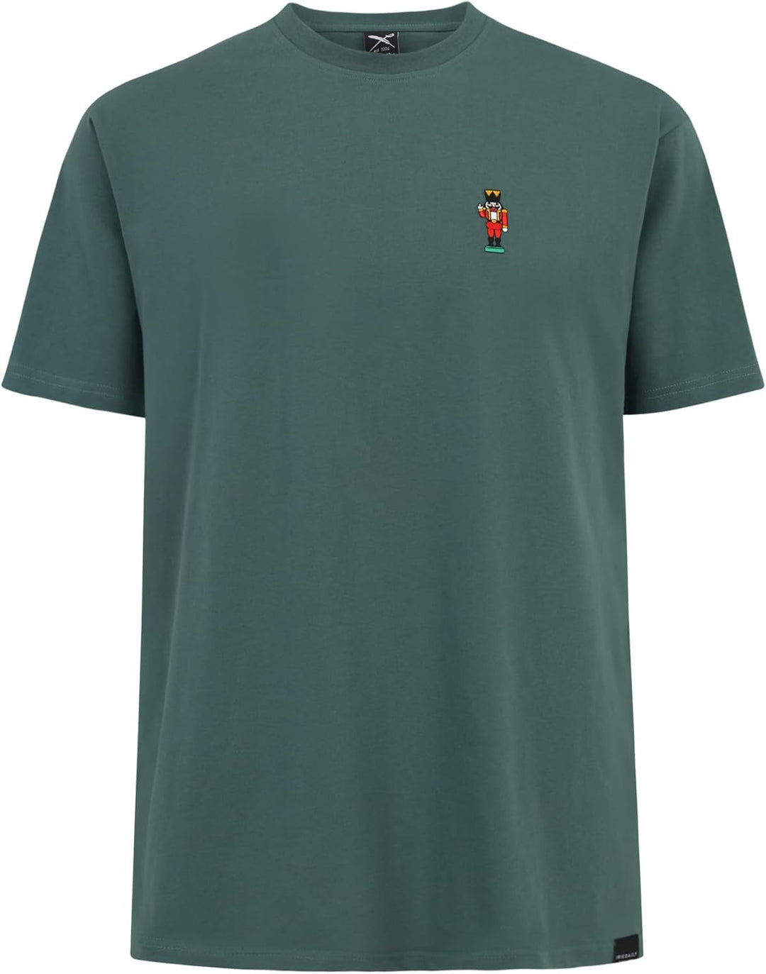 IRIEDAILY T-Shirt Nutcrax Emb, Bio-Baumwolle, S Cool Jungle