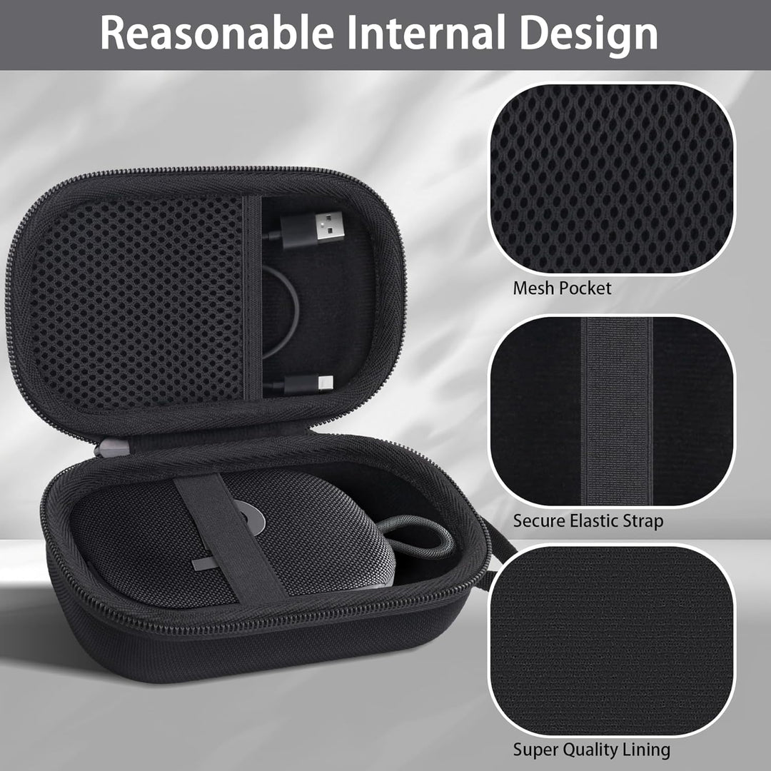 co2CREA case Hart Reise schutzhülle Etui Tasche für Anker Soundcore Select 4 Go Bluetooth Lautsprech