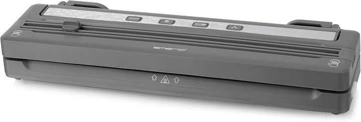 Emerio Vakuumierer mit TOP Ausstattung - Vakuumiergerät inkl. 3m Folienrolle + 5 St. Beutel (20x30cm