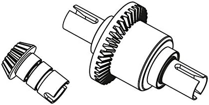 Carson 500405362 - Modellbauzubehör: X10EB Differenzial, vorne komplett