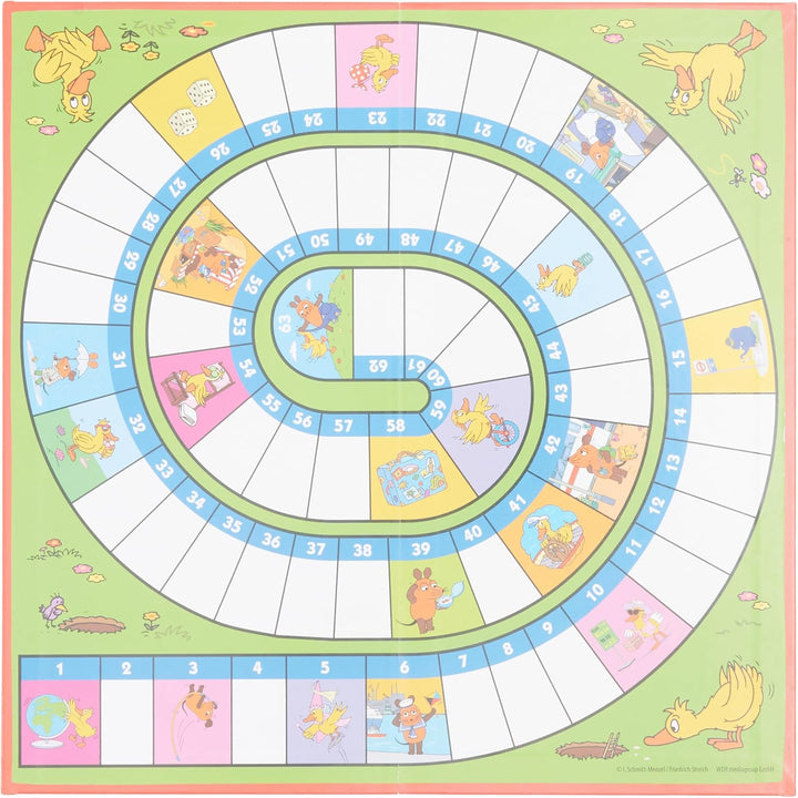 Schmidt Spiele 40598 Die Maus, Spielsammlung, Bunt Single
