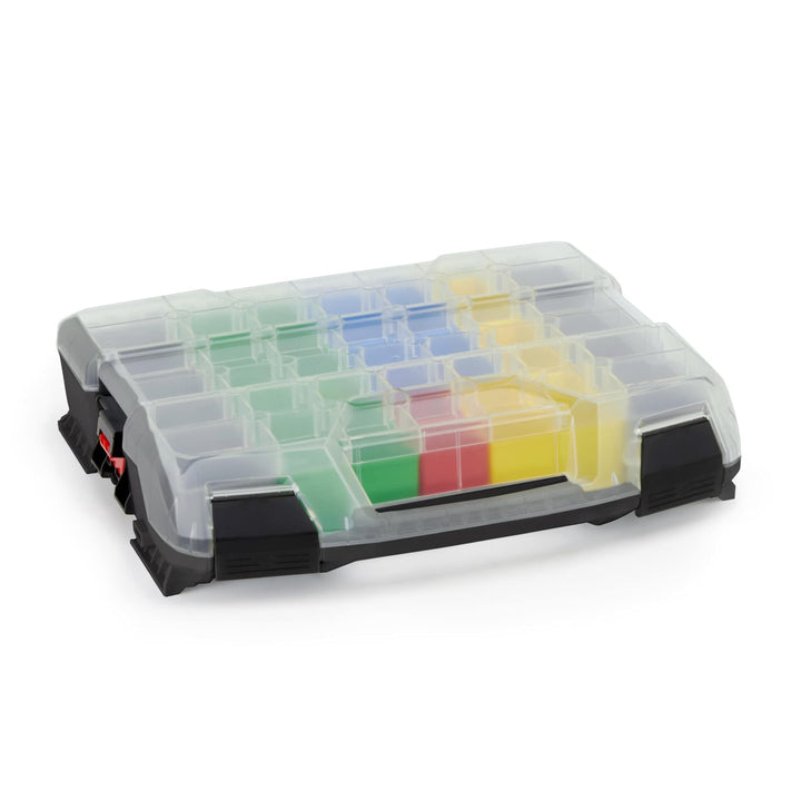 Bosch Sortimo W-BOXX 102 schwarz | Sortimentskasten L-Case | Schraubenbox Aufbewahrung mit Deckel |