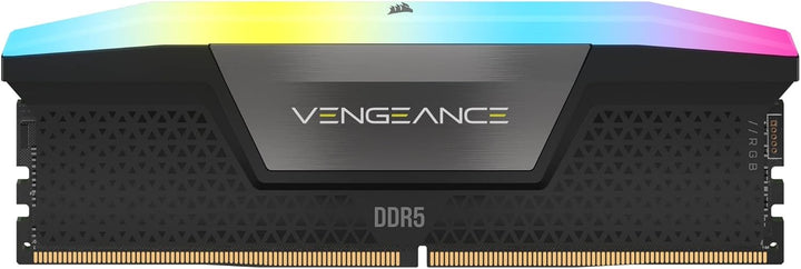 CORSAIR Vengeance RGB DDR5 RAM 32GB (2x16GB) 7000MHz CL34 Intel XMP 3.0 Desktop-Arbeitsspeicher – Sc