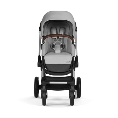 CYBEX Gold Kinderwagen EOS Lux 2-in-1, Reisesystem, Ab Geburt bis 22 kg (ca. 4 Jahre), Lava Grey Lux