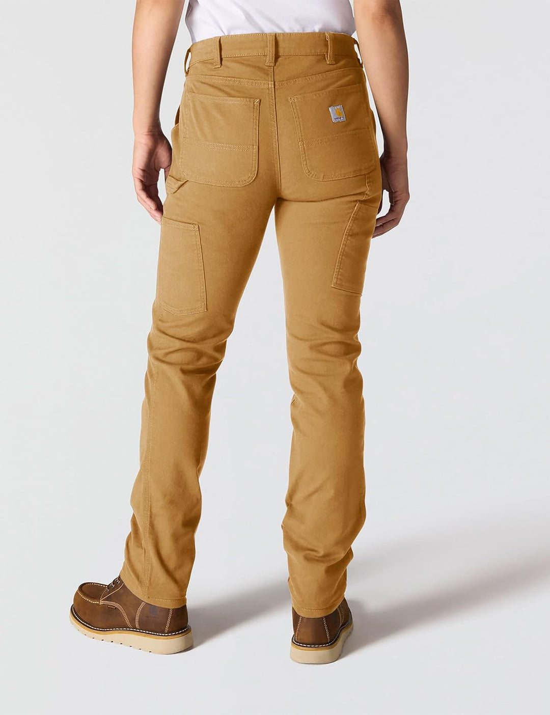 Carhartt Damen The Essential Canvas Pant Arbeitshose 34 Braun (Carhartt Brown), 34 Braun (Carhartt B
