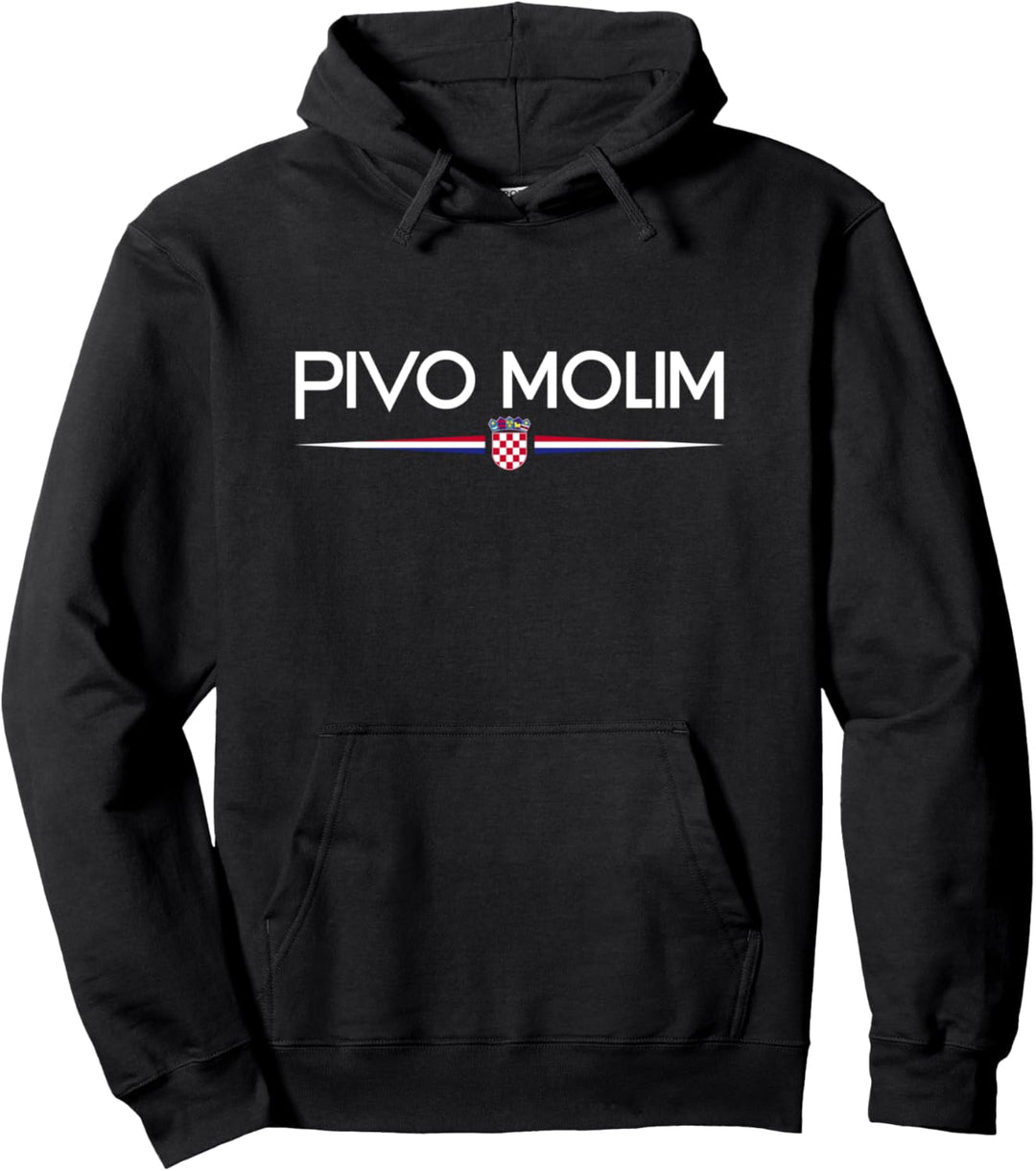 Pivo Molim - Kroatien Pullover Hoodie