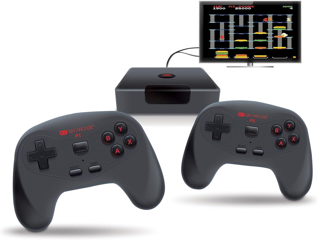 My Arcade GameStation Wireless HD - Data East Videospielkonsole mit über 250 Spielen, DGUNL-4144, Pl