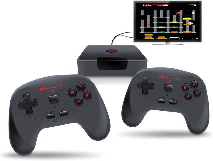 My Arcade GameStation Wireless HD - Data East Videospielkonsole mit über 250 Spielen, DGUNL-4144, Pl