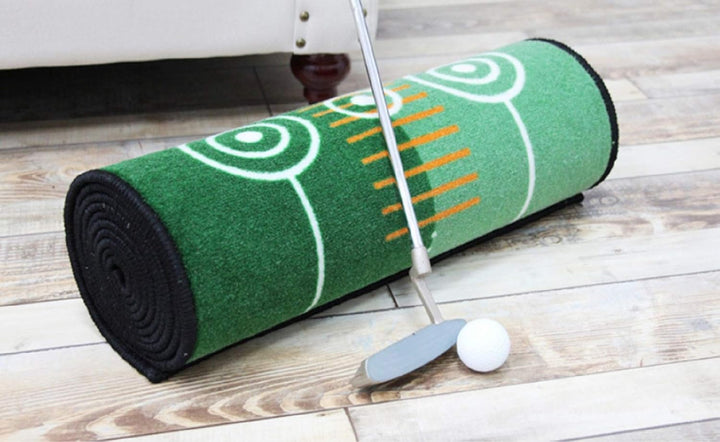 Golf Puttingmatte in 300 x 50 cm/Putting Übungsmatte/Putt Matte/Trainingsmatte zum Putten in der Gar