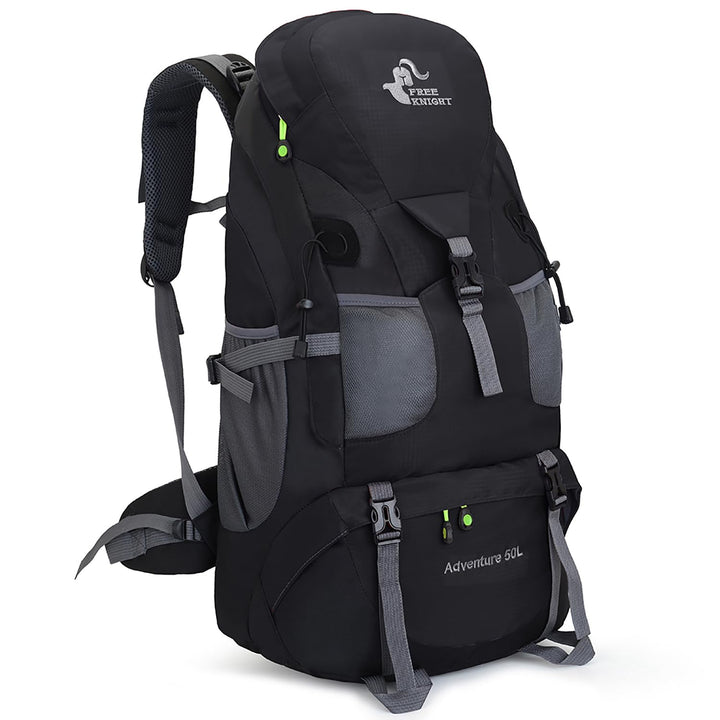 Bseash 50L Leichter wasserfester Wanderrucksack, Outdoor Sport Tagesrucksack Multifunktions Reisetas