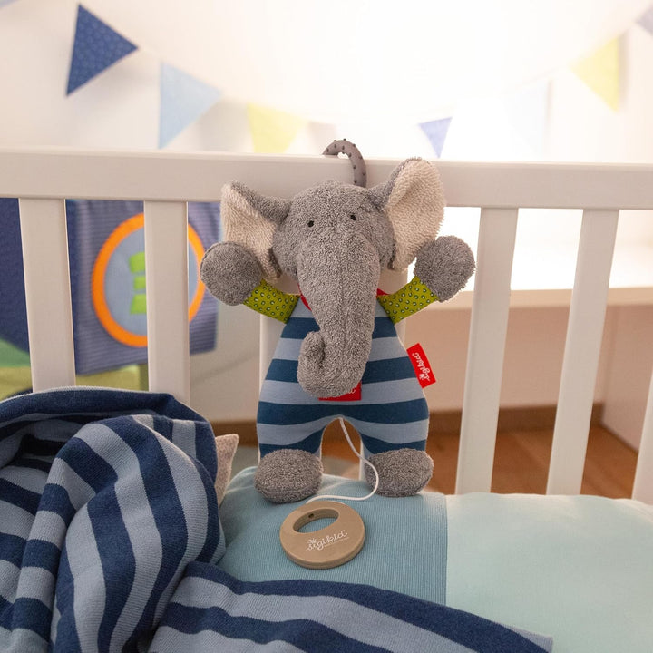 sigikid Spieluhr mit Wunschmelodie - Geschenk zur Geburt oder Taufe - Einschlafhilfe für Babys ab Ge
