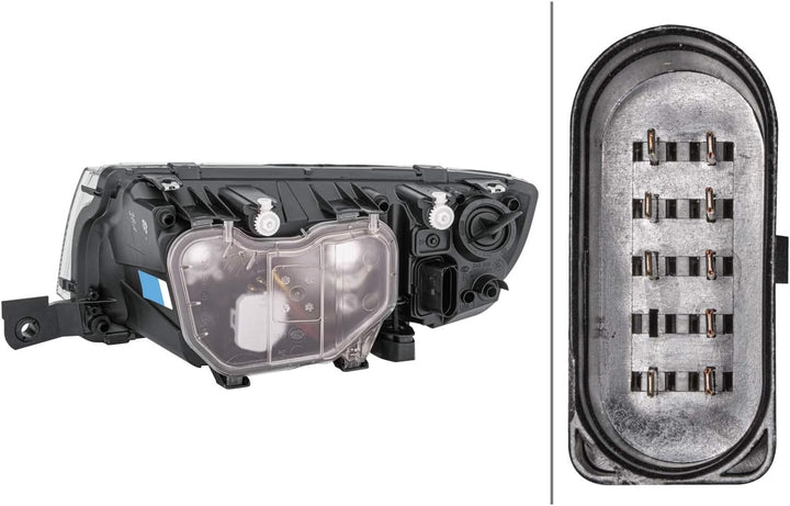 HELLA 1EB 246 018-101 Halogen-Hauptscheinwerfer - rechts - für u.a. Skoda Fabia I Combi (6Y5) Rechts