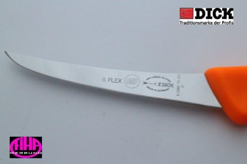 F. Dick nagelneu – MasterGrip Special - Ausbeinmesser – geschweifte Klinge semi-flexibel 10cm - Grif