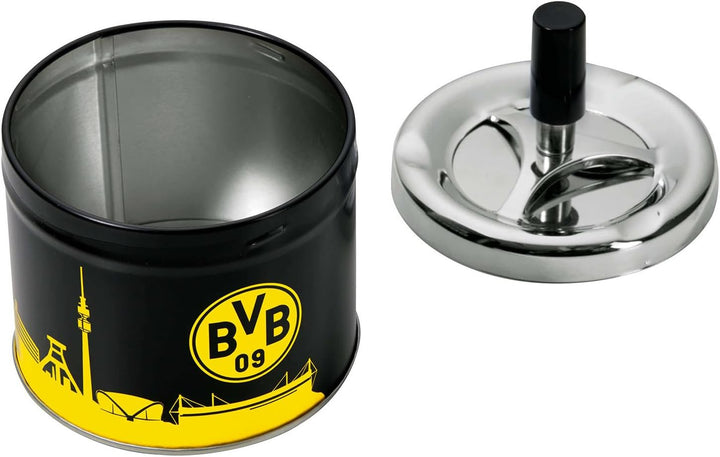 Borussia Dortmund BVB Aschenbecher mit Deckel Single, Single