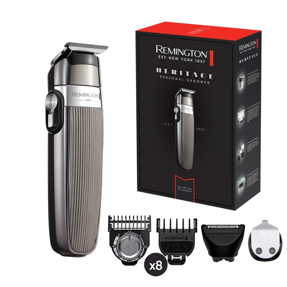 Remington Multi- Haarschneidemaschine Heritage Retro Design mit Klingeneinstellhebel (inkl. 11 Aufst