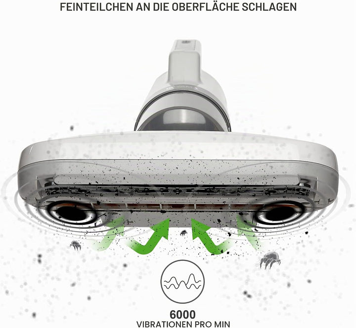 Iris Ohyama, Staubsauger / Milbensauger für Matratzen gegen Allergene, 400W, 6000 Vibrationen/Minute