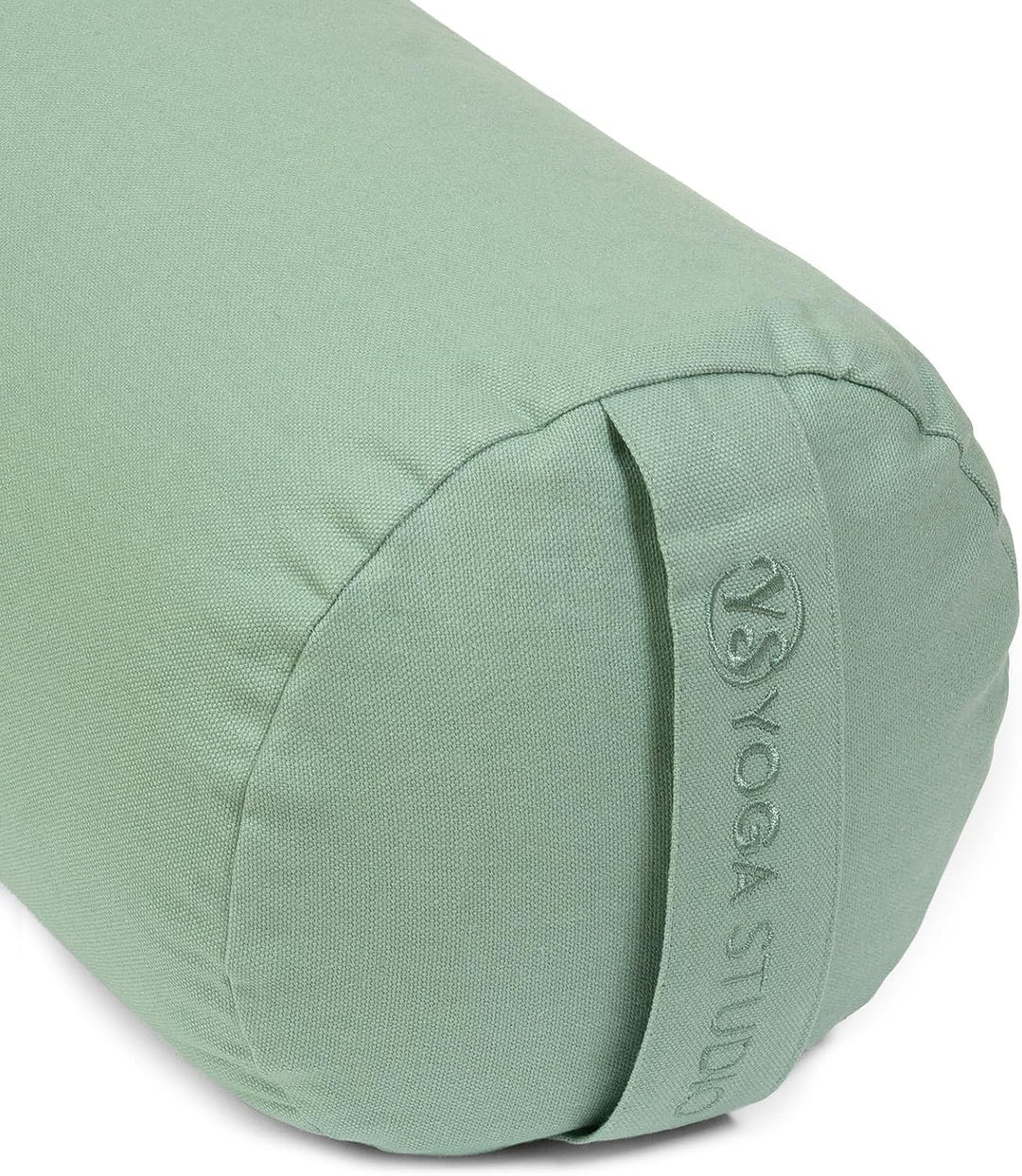 Yoga Studio Bio-Buchweizen-Lotus-Kissen, 23 x 61 cm, Baumwolle, Meditationskissen mit YKK-Reissversc