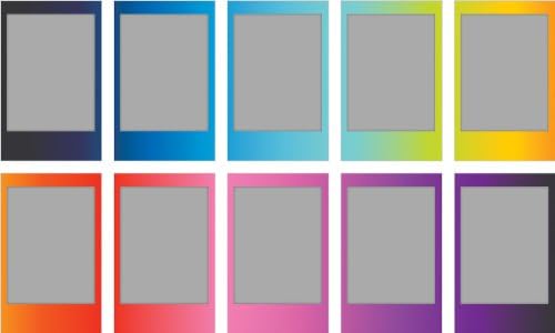Fujifilm Instax Mini Instant Rainbow Film, 10 Blatt, 2 Value Set