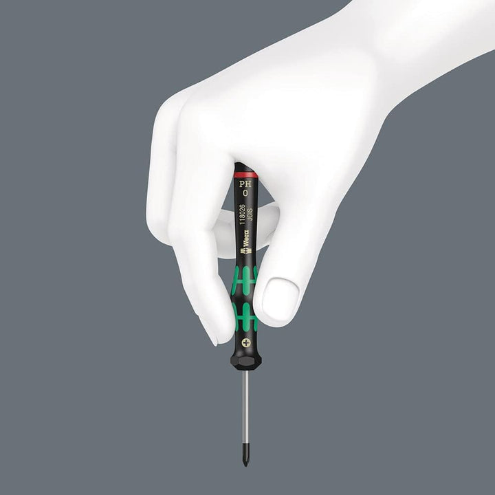 Wera Elektroniker TORX® BO-Schraubendrehersatz 2067/6 + Rack, 6-teilig, 05118154001