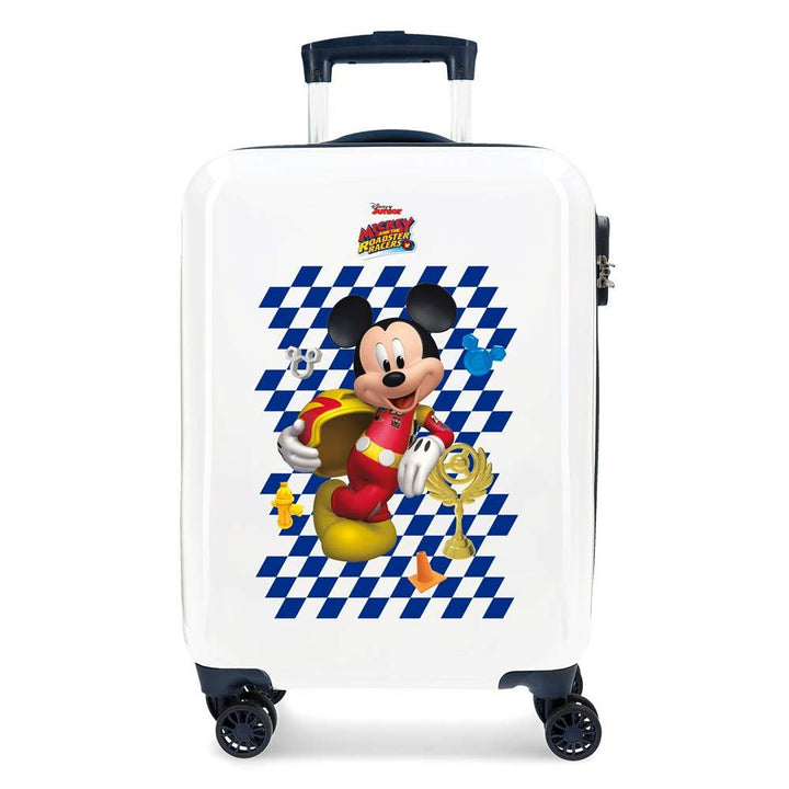 Disney, Handgepäck Weiss weiss, 55 centimeters Weiss Mickey-Kabine, Weiss Mickey-Kabine