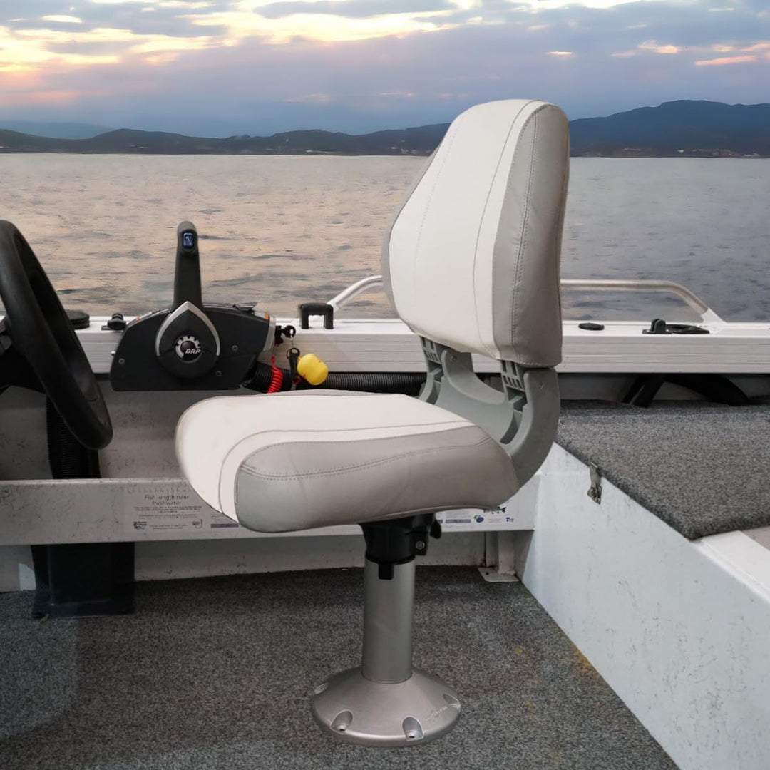 Oceansouth Sirocco Klappsitz für Boote Grau/Weiss, Grau/Weiss