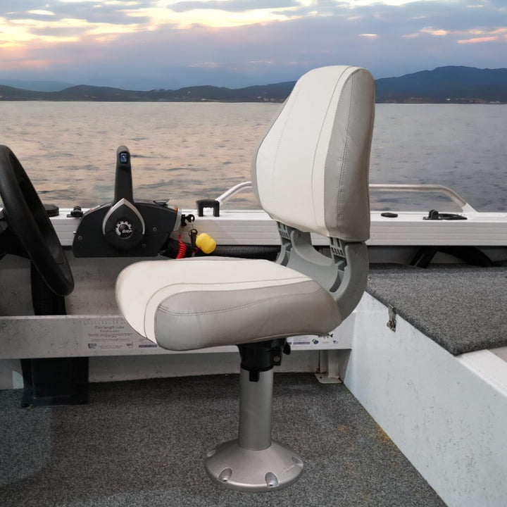 Oceansouth Sirocco Klappsitz für Boote Grau/Weiss, Grau/Weiss