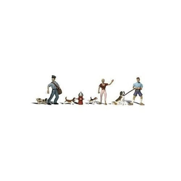 Spur 0 -- Figuren mit Hunden