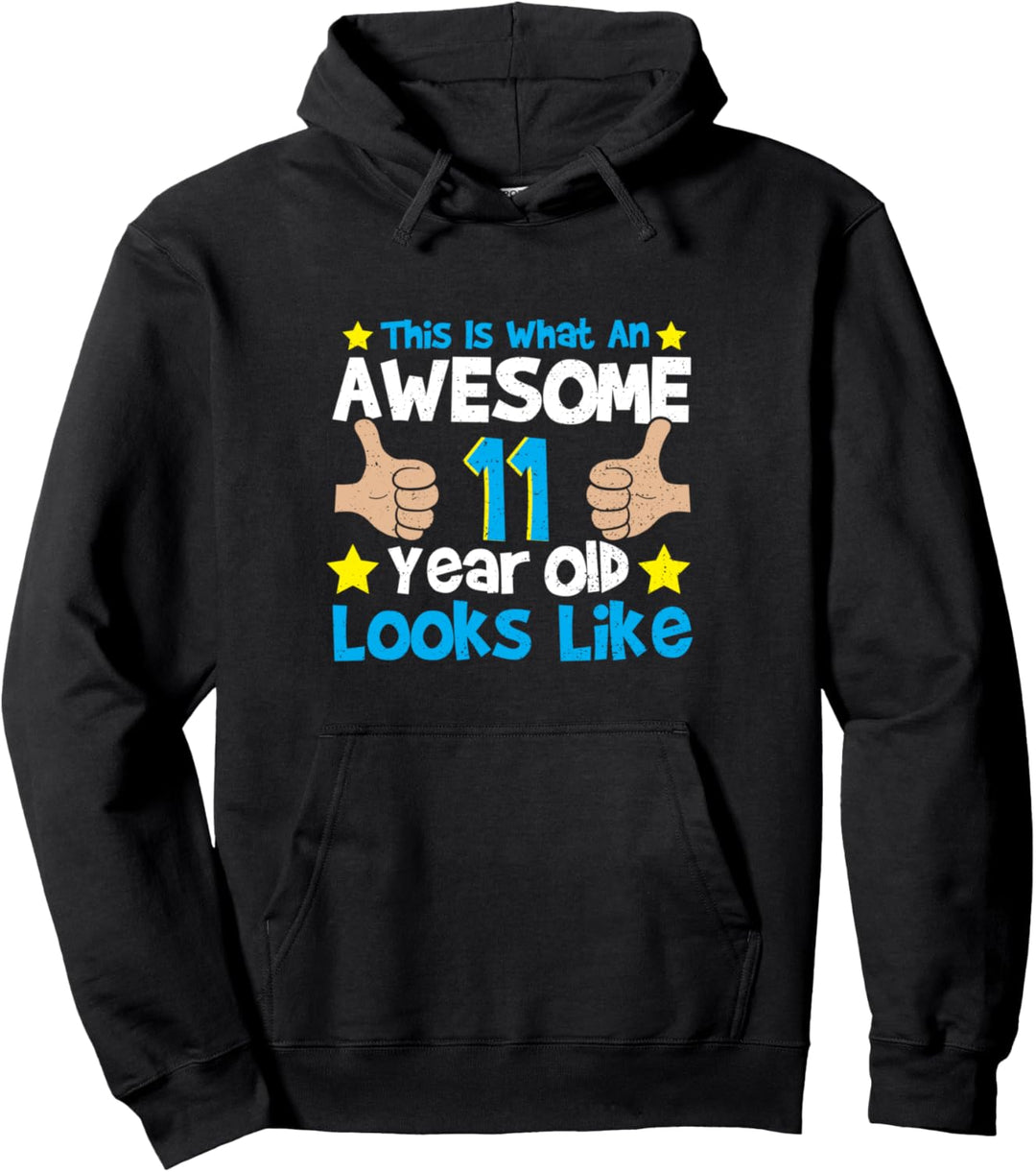 Genial: This Is What An Awesome 11 Yea... Geburtstag Sprüche Pullover Hoodie