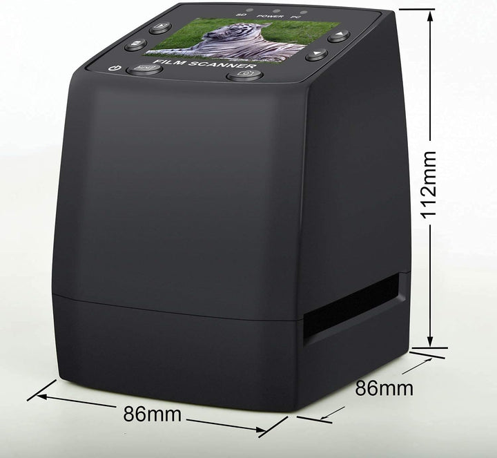 DIGITNOW! Diascanner Konvertiert 35mm / 135 Negative und Dia zu Digital JPEG, Filmscanner mit hoher